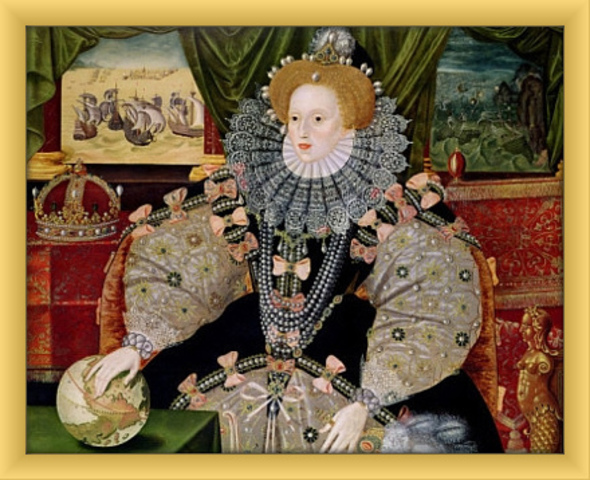 Queen Elizabeth I defeated the Spanish Armada