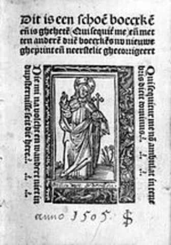 Thomas à Kempis Writes the Imitation of Christ