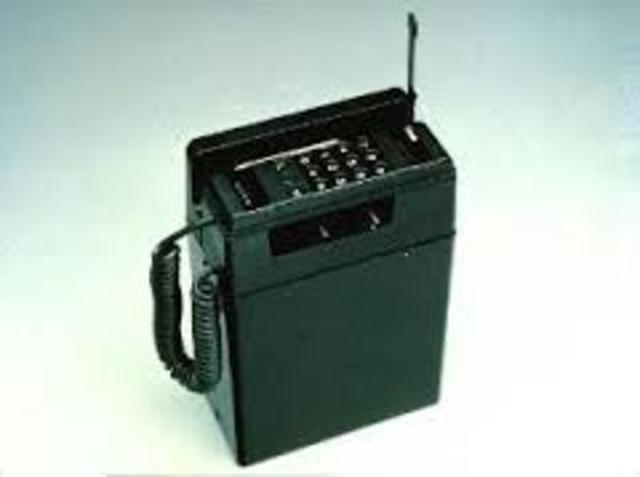 The first cellphone was invented by Martin Cooper