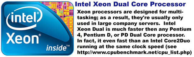 Xeon dual Core