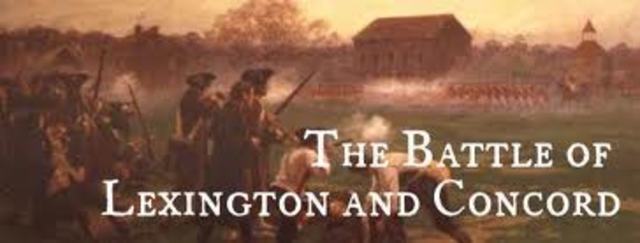 Battles of Lexington and Concord