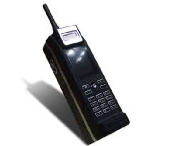 From then on the Cellphones became smaller thinner and with larger screens