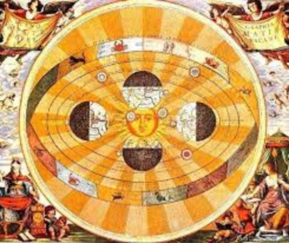 copernicus publishes heliocentric theory