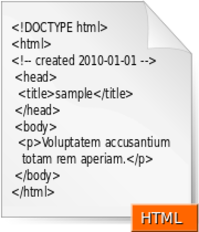 Primer documento técnico HTML
