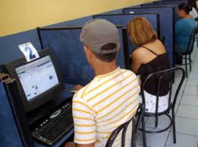 Uso de Internet en Los Cibercafé