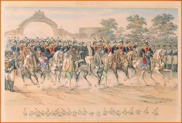 Army of the three guarantees takes Mexico City