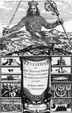 Thomas Hobbes writes Leviathan
