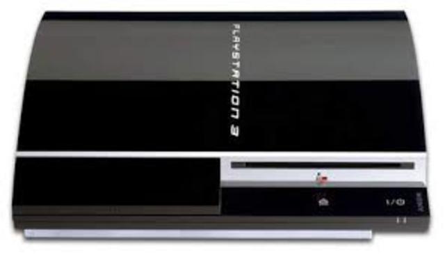 The first time I got the ps3