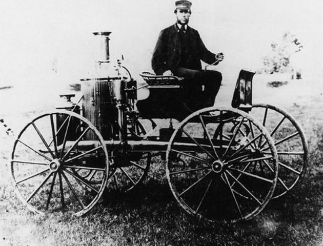 First Steam Car