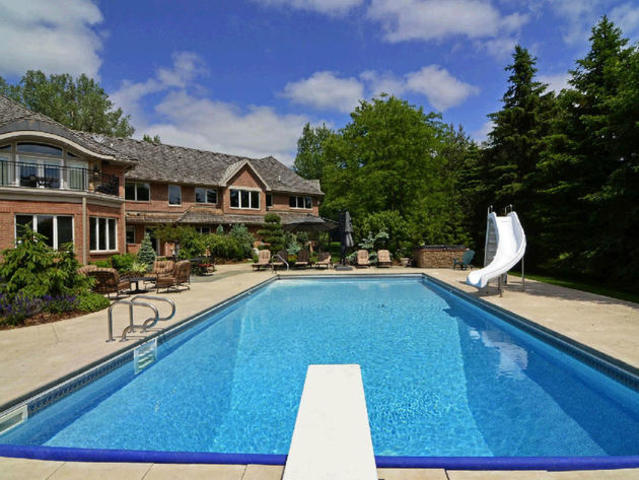 In fourth grade at the end of the year my teacher had a pool party