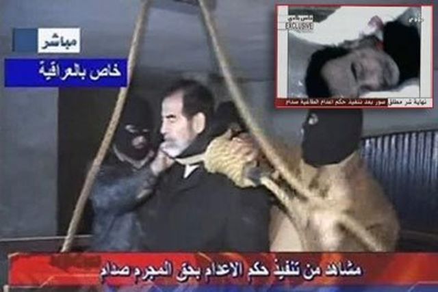 Política - Morte de Sadam Hussein