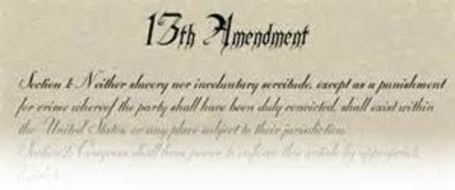 thirteenth amendment