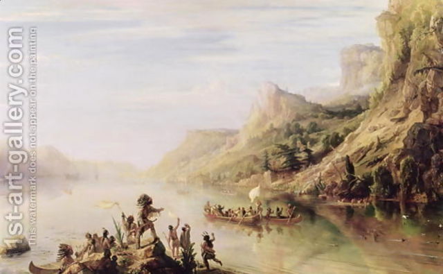 Jacques Cartier explored the St. Lawrence river to Montreal for France