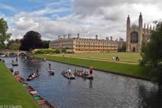 The University of Cambridge is formed by scholars from Oxford.