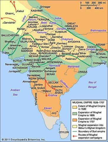 Mughal Empire begins