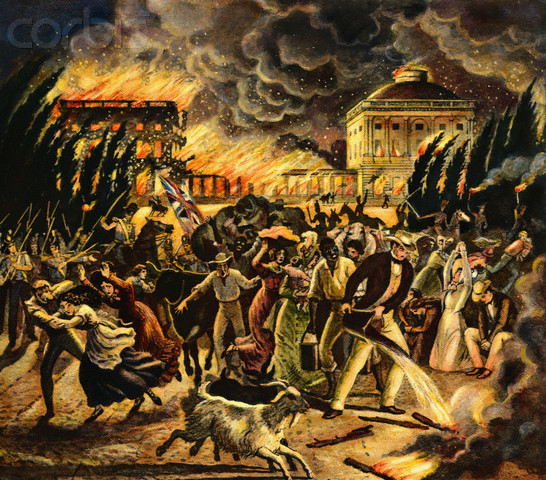 Burning of Washington