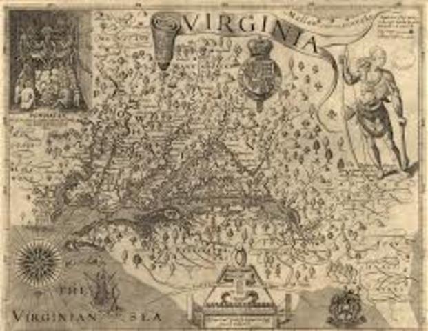Jamestown, colony in Virginia, founded