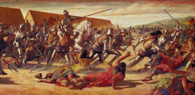 Pizarro invades the Inca Empire