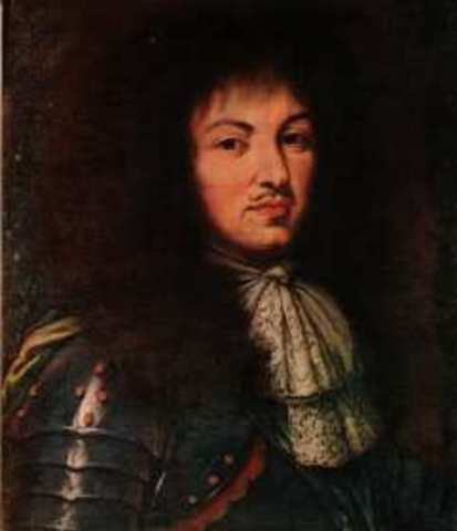 Louis XIV becomes King of Frence