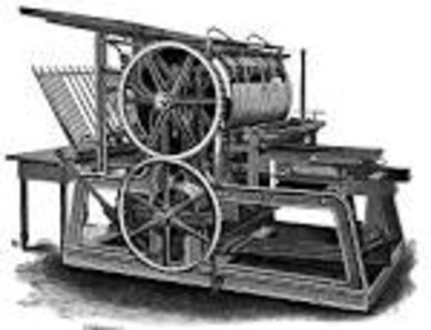 Gutenberg invented the printing press
