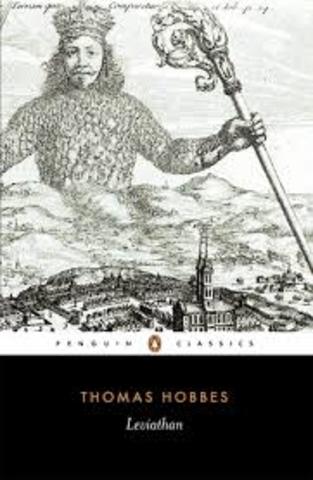 Thomas Hobbes writes Leviathan