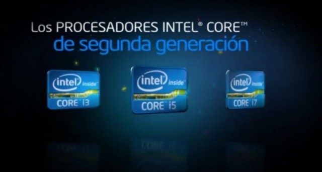Microprocesadoresintel Core Segunda generación