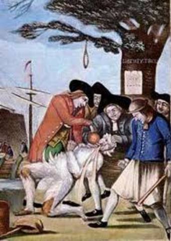 a mob attacks the Chief Justice of Massachusetts