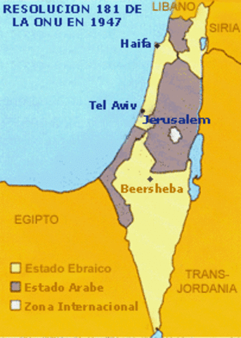 Creación del Estado de Israel
