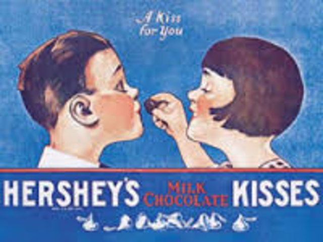 First Hershey´s kisses