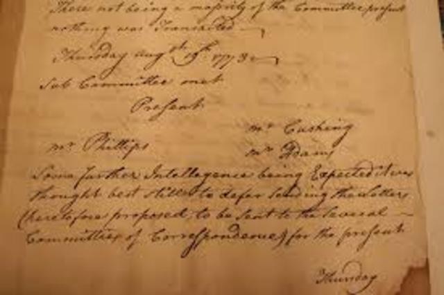 Committees of correspondence