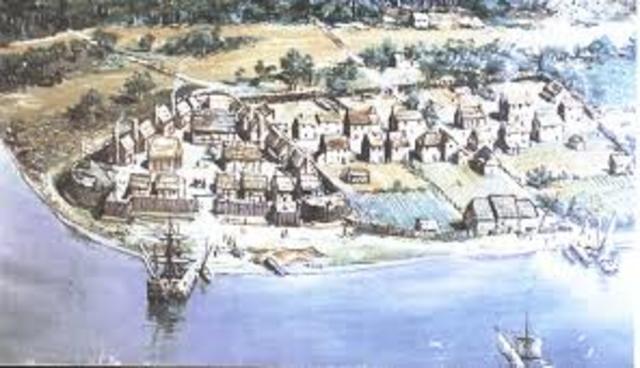 Jamestown, colony in Virginia, founded