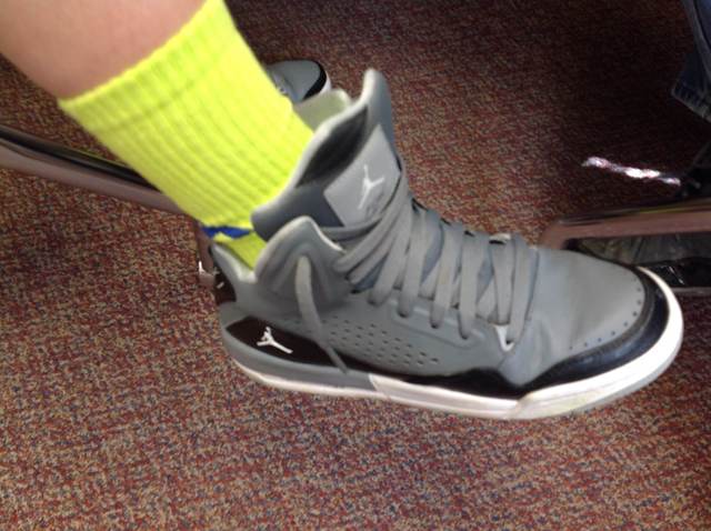 Getting new shoes by Sara Crain