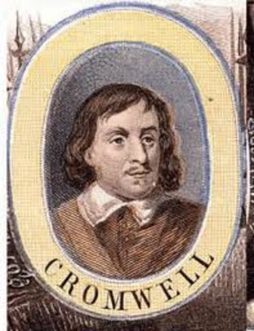 Oliver Cornwell rules England