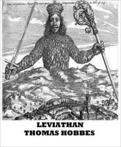 Thomas Hobbes writes Leviathan