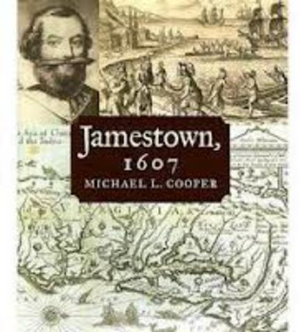 Jamestown, colony in Virgina, founded