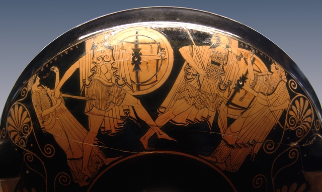 Achilles fights again to avenge Patroclus