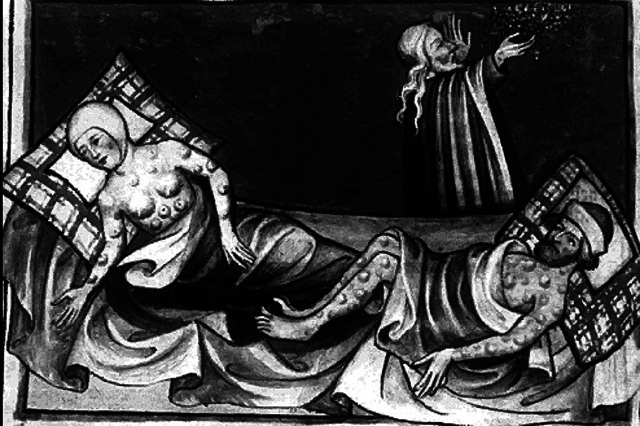 Black Death begins in Europe