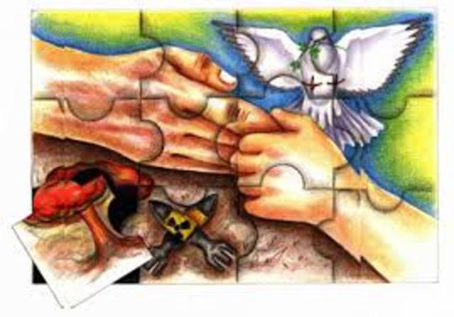 Tratado por el que se prohíben los ensayos con armas nucleares en la atmósfera, en el espacio ultraterrestre y debajo del agua.