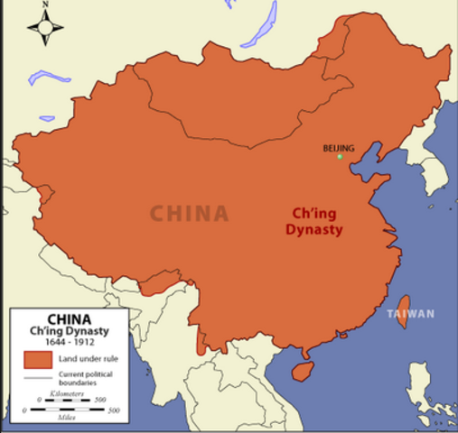 Qing Dynasty in China begins
