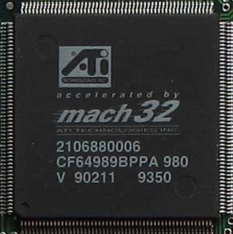 ATI introduce Mach32