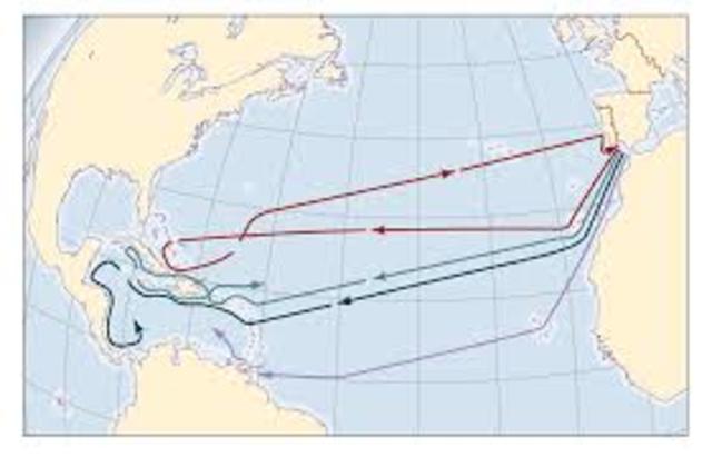 1st voyage of Columbus