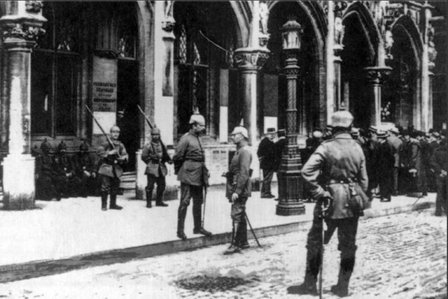 Германия оккупирует Брюссель