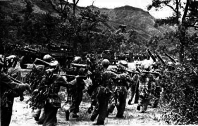 Korean war begins