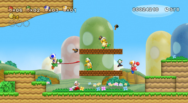 New Super Mario Bros Wii released