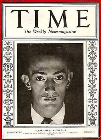 Dali on the Cover of Time