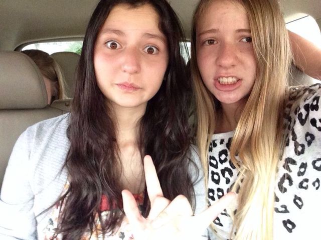 One of my other friends left.