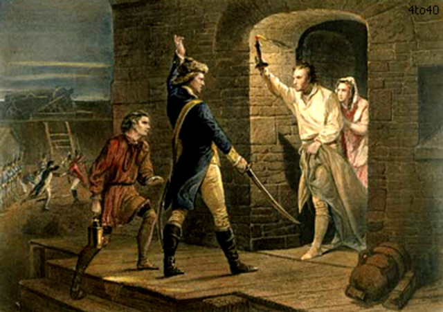 The Capture of Fort Ticonderoga