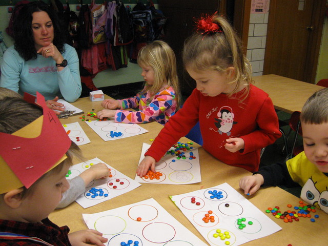 We sort candy colors too!