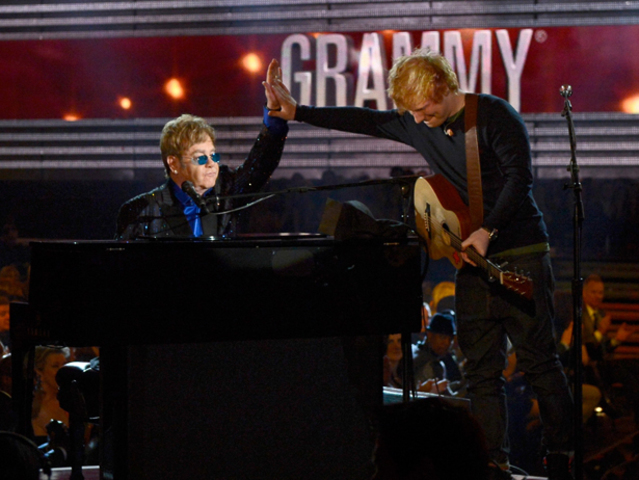 Grammy nomination and performing with Elton John