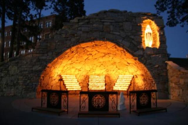 Mary's Grotto was built